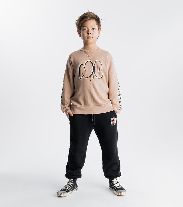 Nununu Dizzy Skull Patch Sweatpants