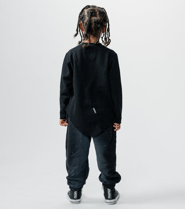 Nununu Droopy Skull Sweatpants Black