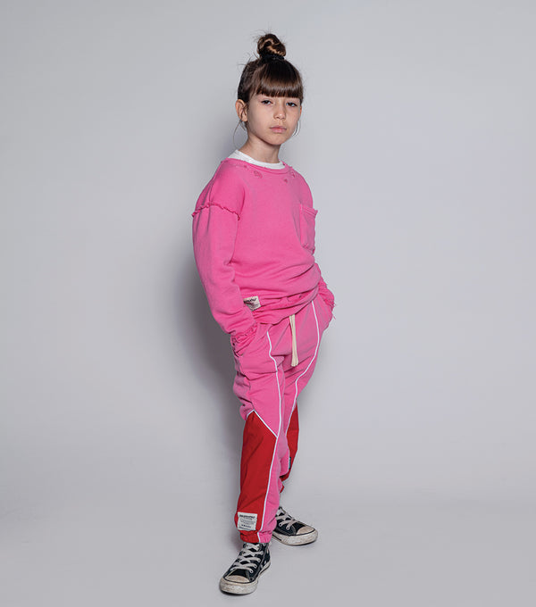 Nununu Duo Sweatpants Hot Pink/red