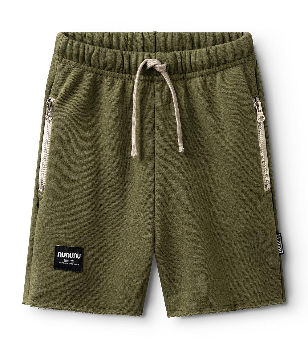 nununu everyday sweatshorts olive