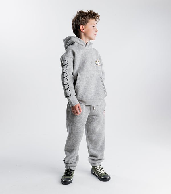 Nununu Extra Cozy Hoodie Heather Grey