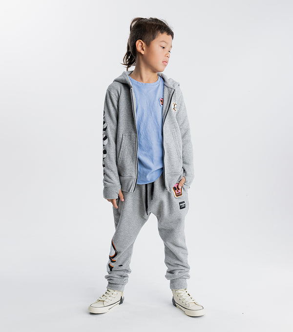Nununu Extreme Bubbly Baggy Pants Heather Grey