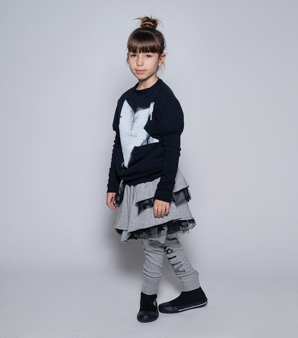 Nununu Falling Star Magic Sweatshirt Black