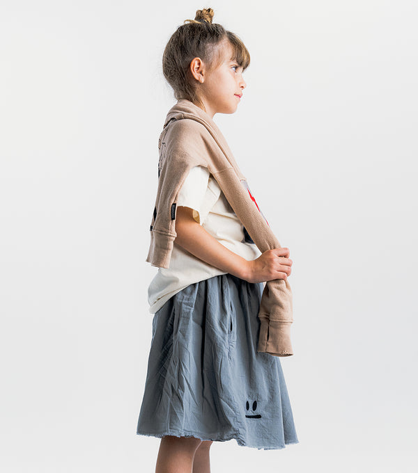 Nununu Feather Skirt Concrete