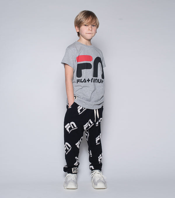 Nununu Fn Baggy Pants Black