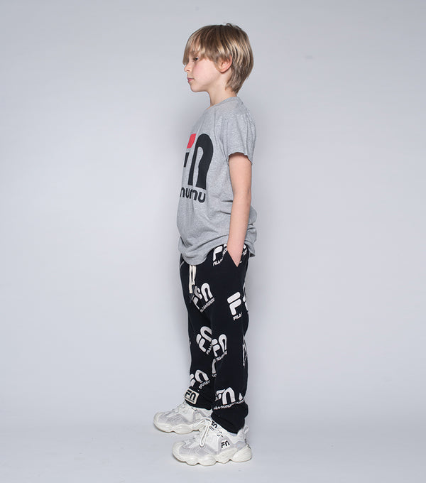 Nununu Fn Baggy Pants Black