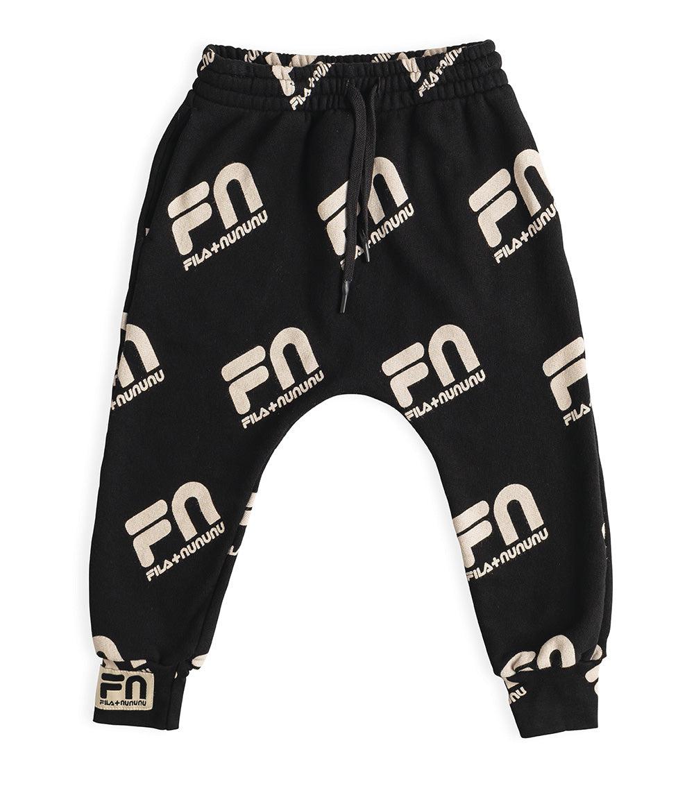 nununu fn baggy pants black