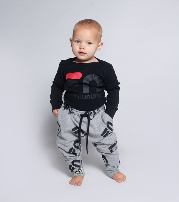Nununu Fn Onesie Black