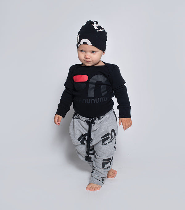 Nununu Fn Onesie Black
