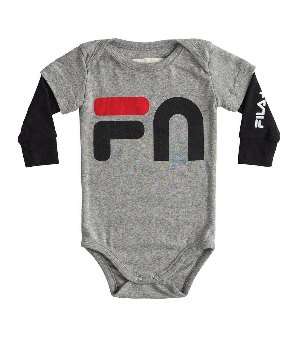 nununu fn onesie heather grey