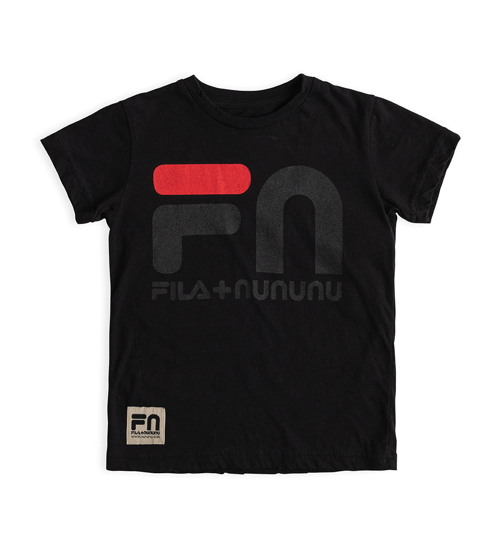 nununu fn t-shirt black