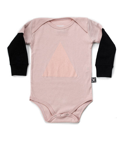 nununu geometric onesie