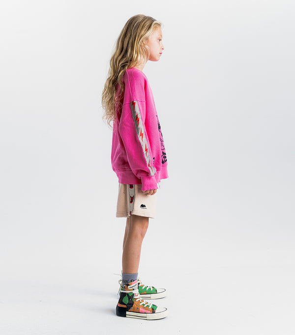 Nununu Global Kid Sweatshirt Hot Pink