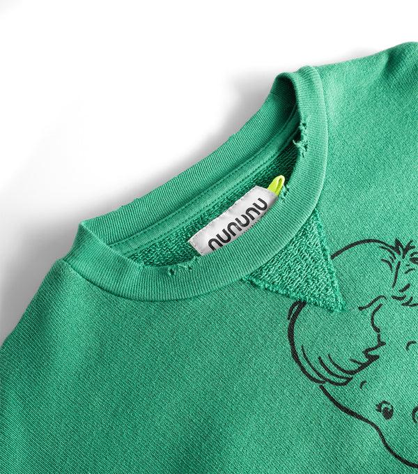 Nununu Global Kid Sweatshirt Moss Green