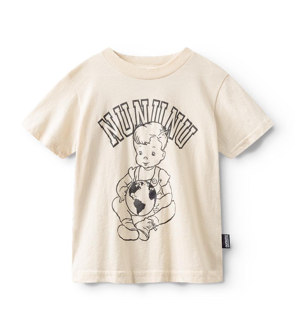 nununu global kid t-shirt natural