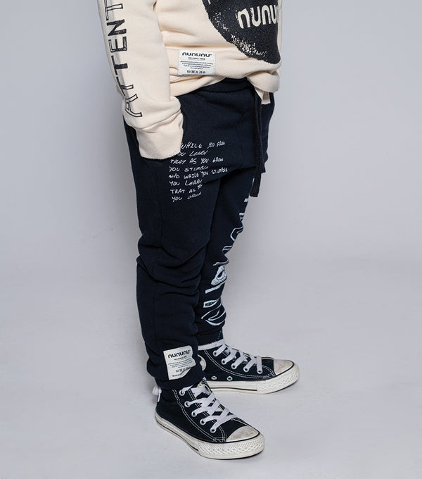 Nununu Growth Sweatpants Black