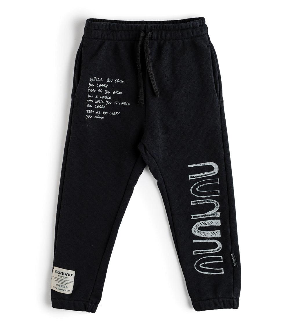 nununu growth sweatpants black