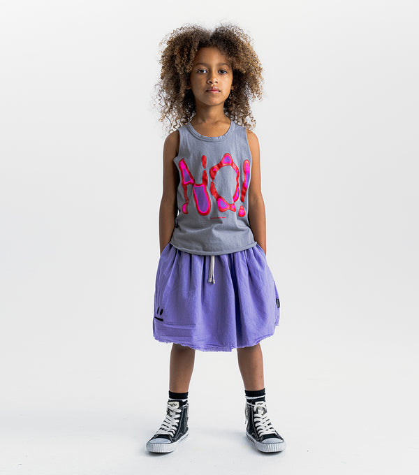 Nununu Hell No Tank Top Concrete