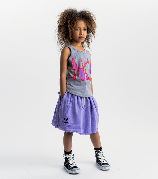 Nununu Hell No Tank Top Concrete