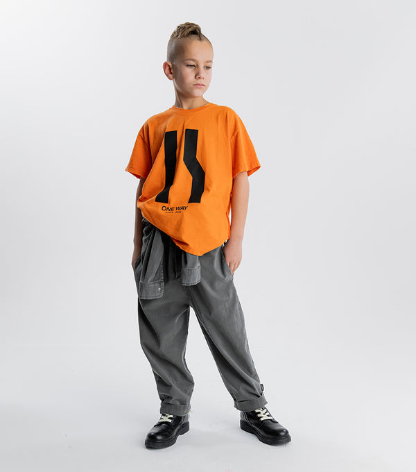 Nununu High Road T-shirt Orange