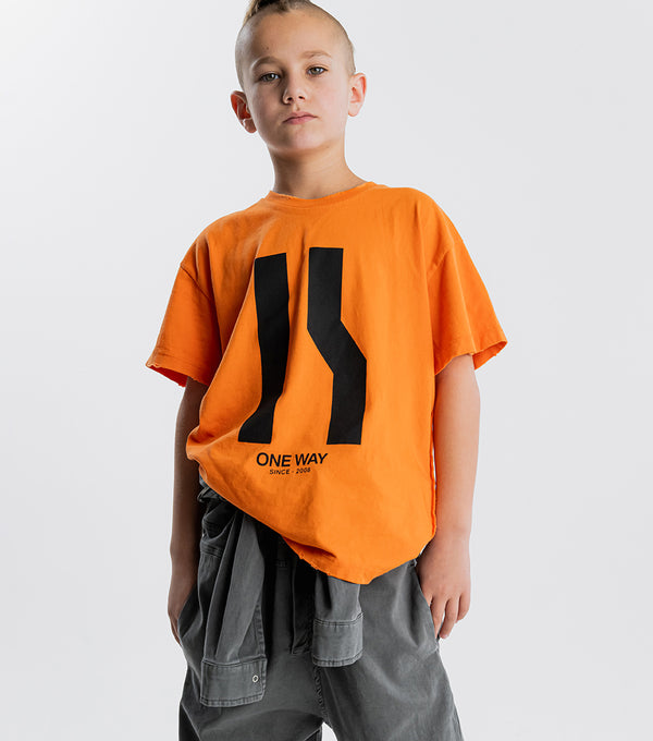 Nununu High Road T-shirt Orange