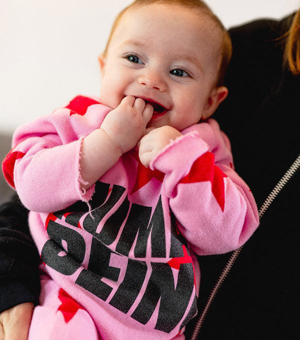 Nununu Human Being Overall Super Pink