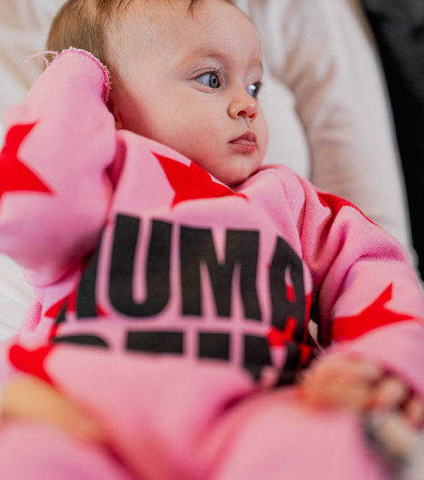 Nununu Human Being Overall Super Pink