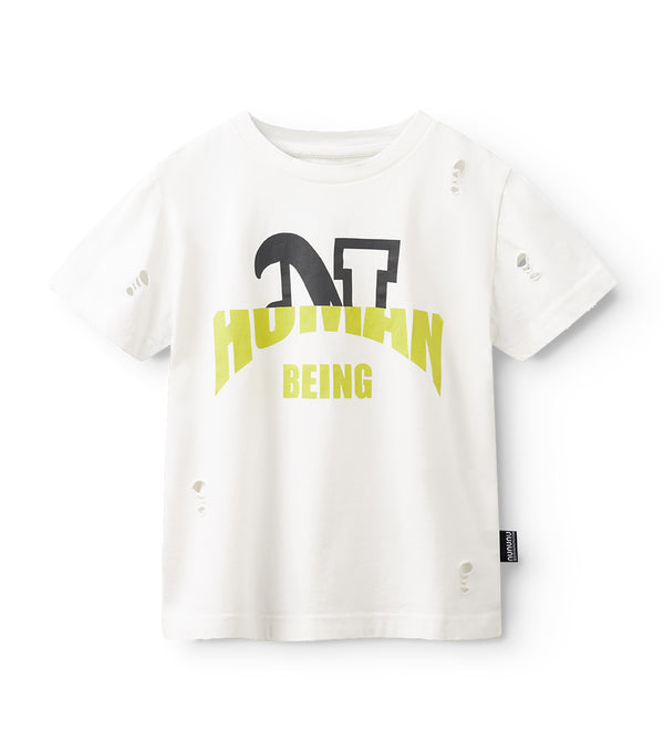 Nununu Human T-shirt White