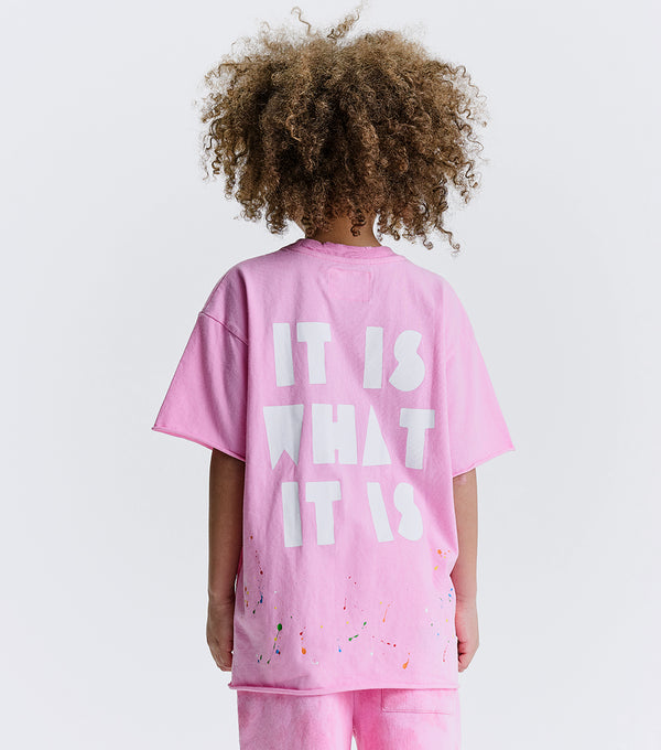 Nununu It Is T-shirt Super Pink