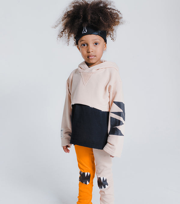 Nununu Jester Leggings Orange/nude