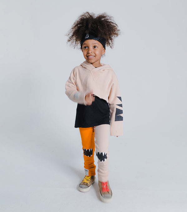 Nununu Jester Leggings Orange/nude