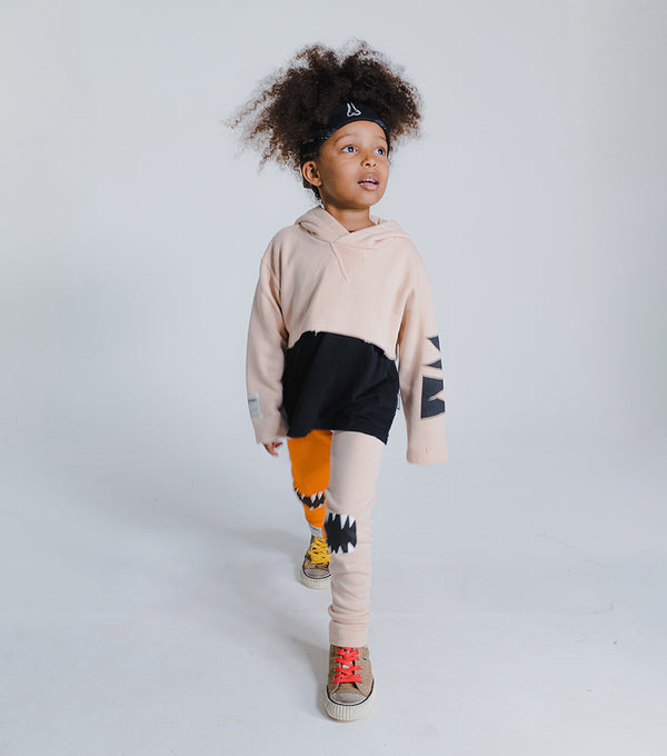 Nununu Jester Leggings Orange/nude