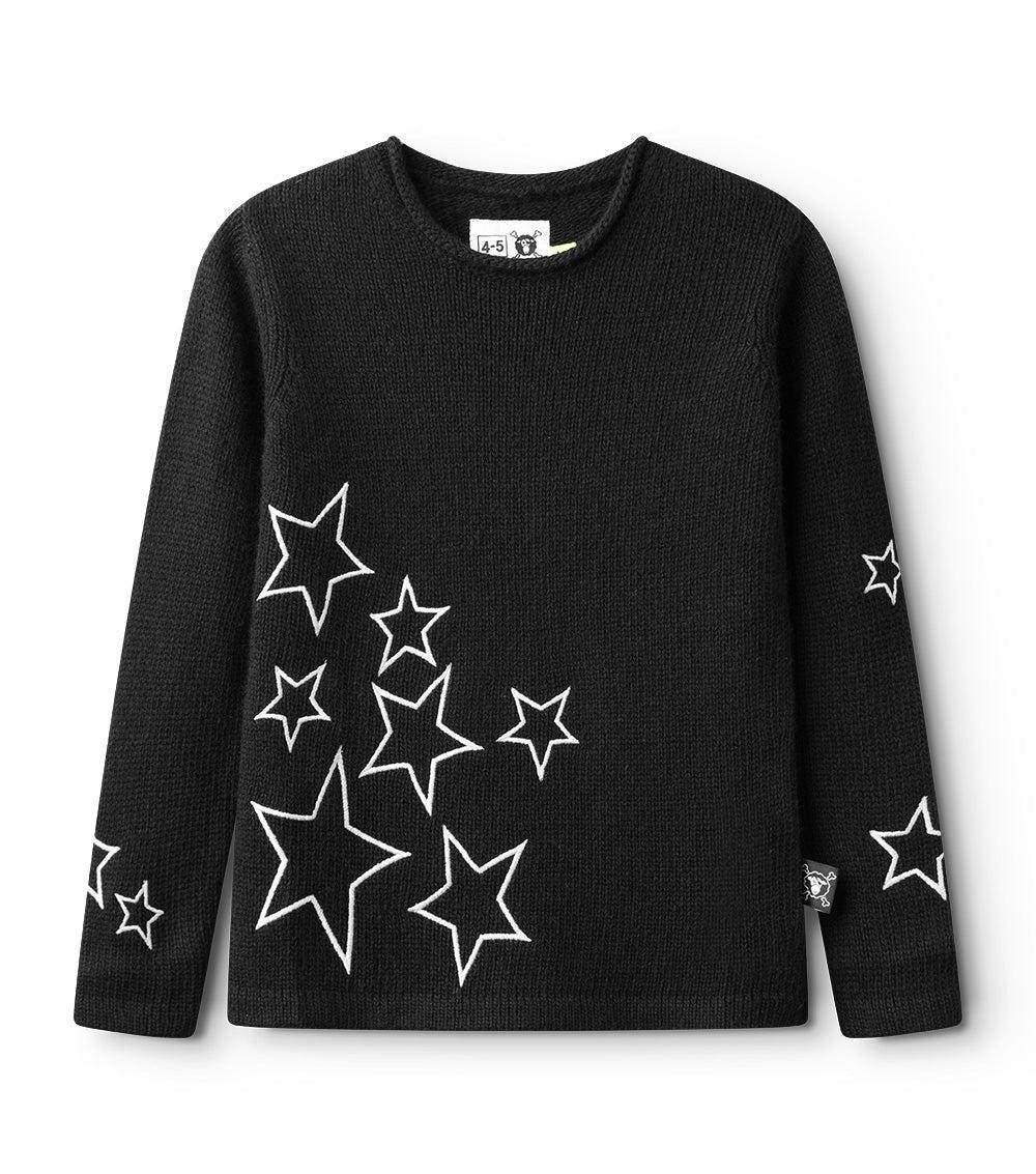 nununu knit star sweater
