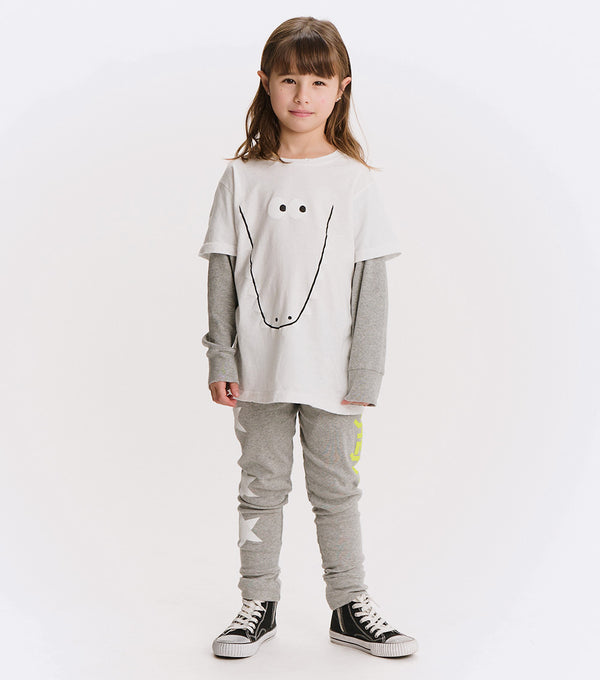 Nununu Kooky Croco Shirt White