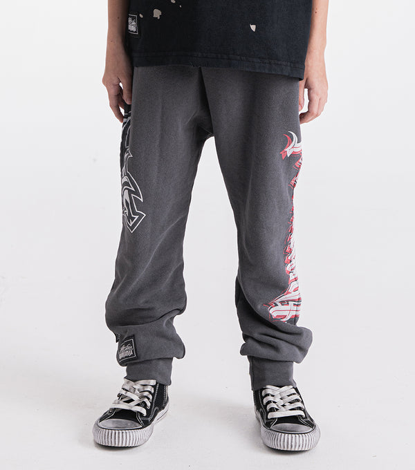 Nununu L.a. Baggy Pants Washed Graphite