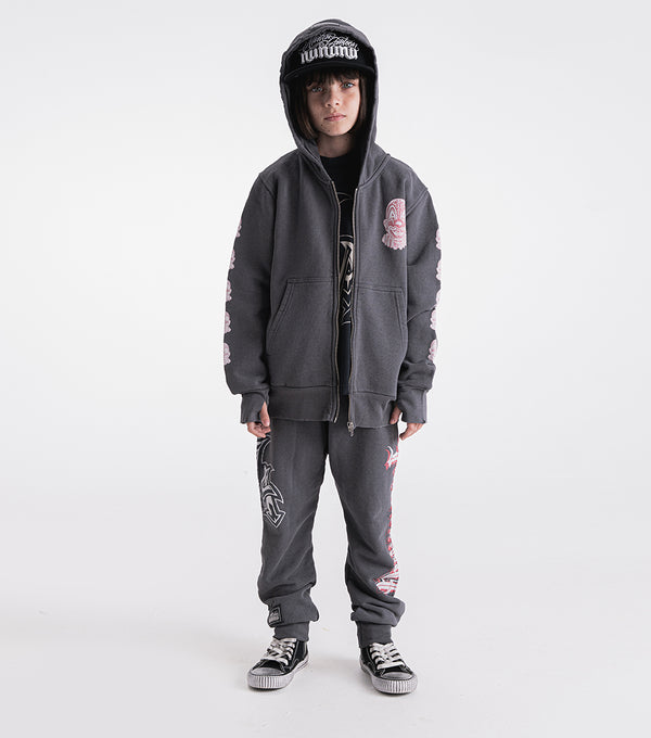 Nununu L.a. Baggy Pants Washed Graphite