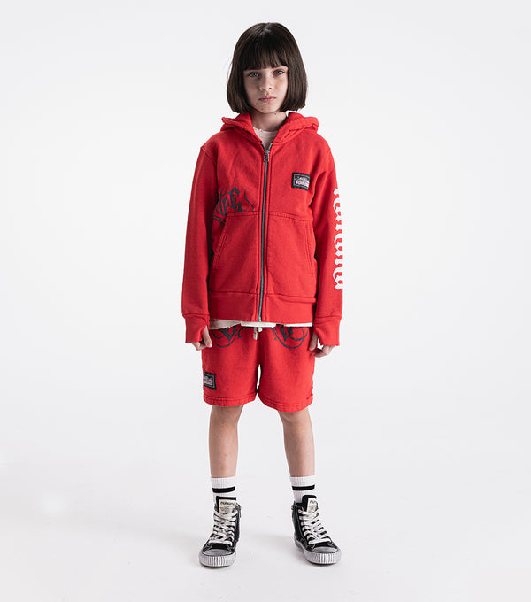 Nununu L.a. Sweatshorts Washed Red