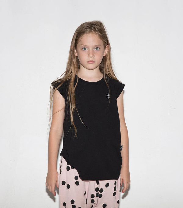 Nununu Light Braille Baggy Pants Black