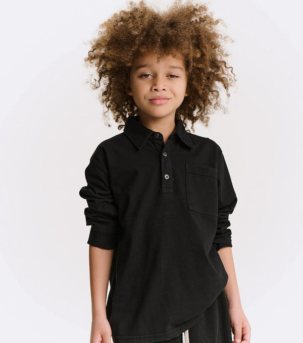Nununu Light Collar Shirt Black