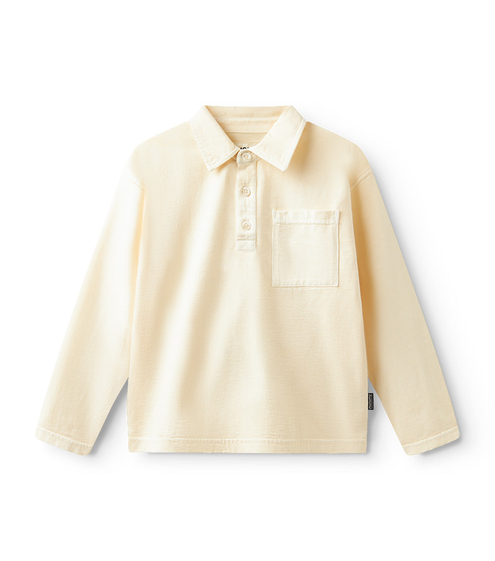 nununu light collar shirt natural