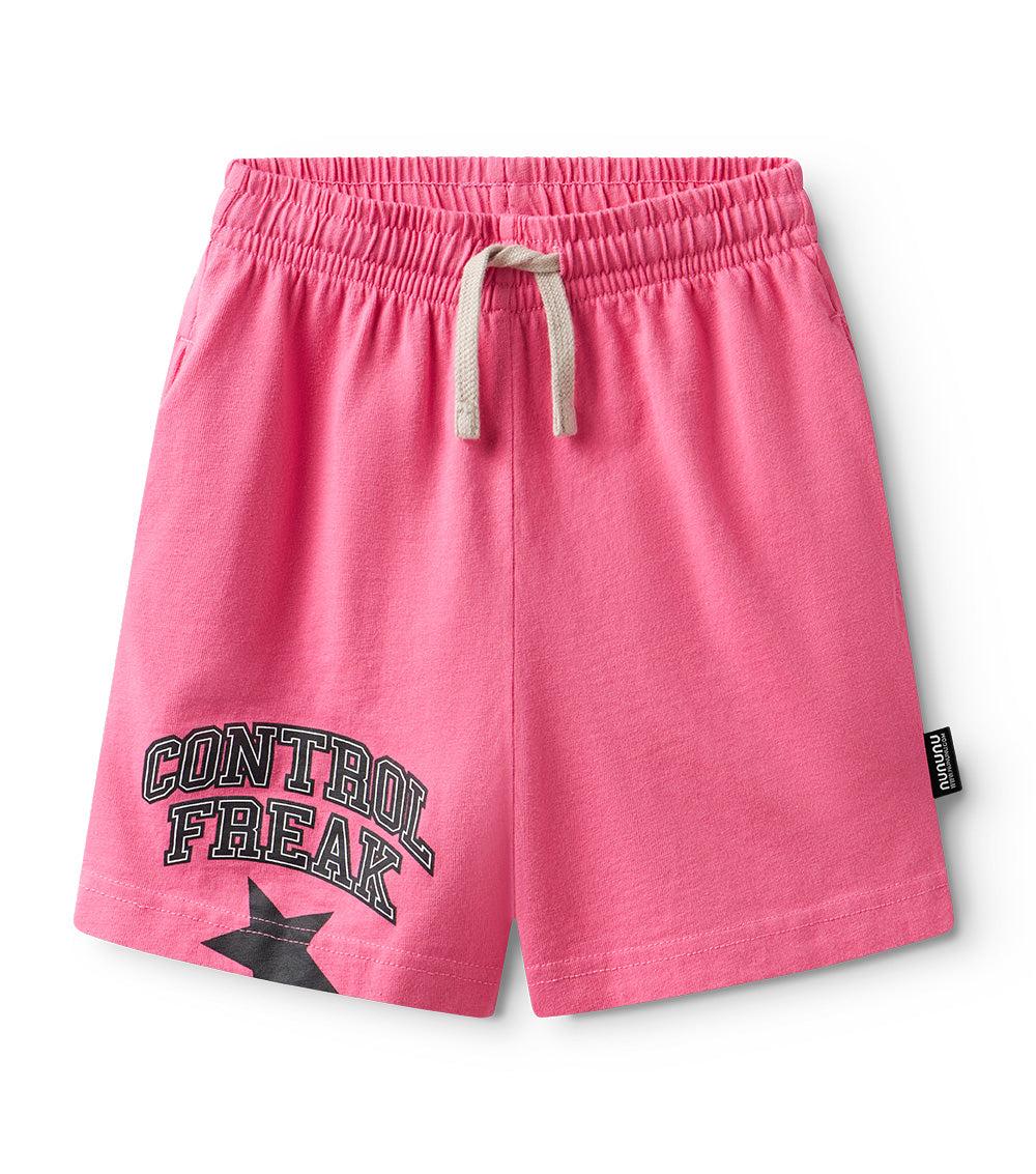 nununu light control shorts hot pink