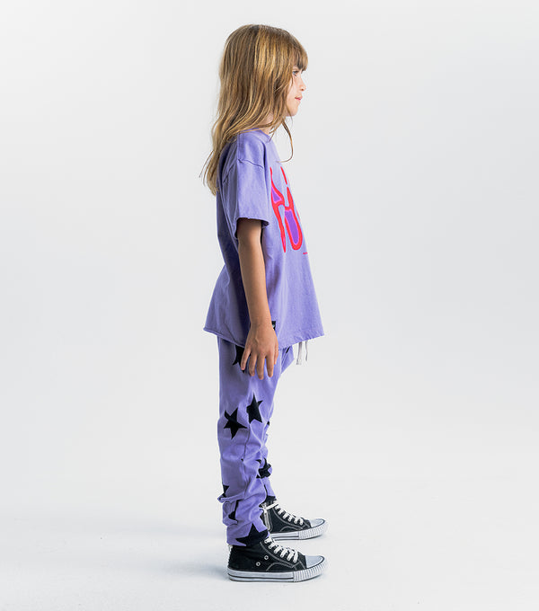 Nununu Light Star Baggy Pants Mauve Mist