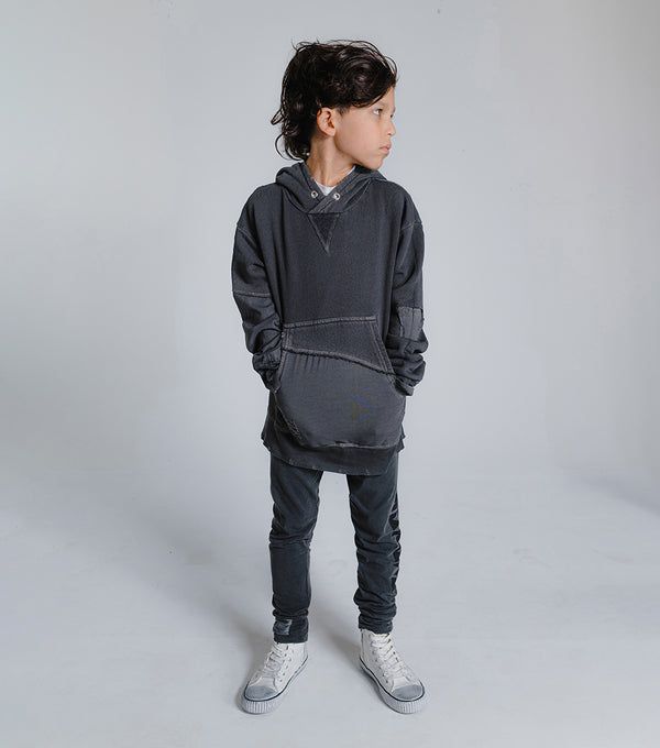 Nununu Logo Leggings Dyed Graphite