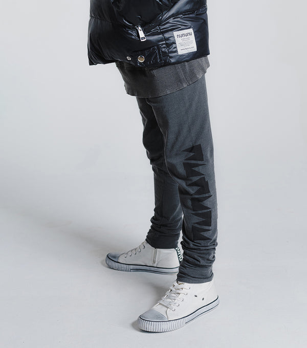 Nununu Logo Leggings Dyed Graphite