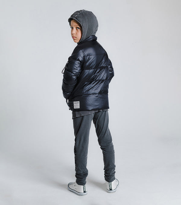 Nununu Logo Leggings Dyed Graphite