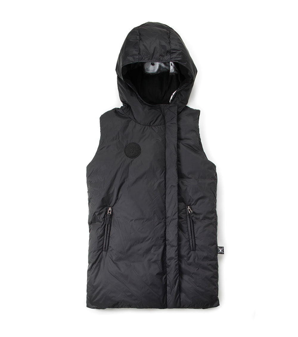 nununu long down vest
