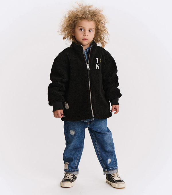 Nununu Love Nu Sherpa Jacket Black