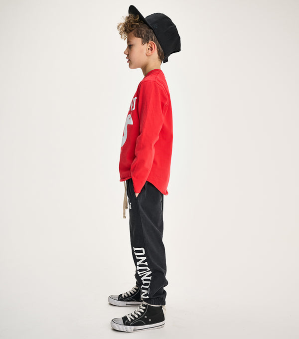 Nununu Lucky Snake Shirt Washed Red