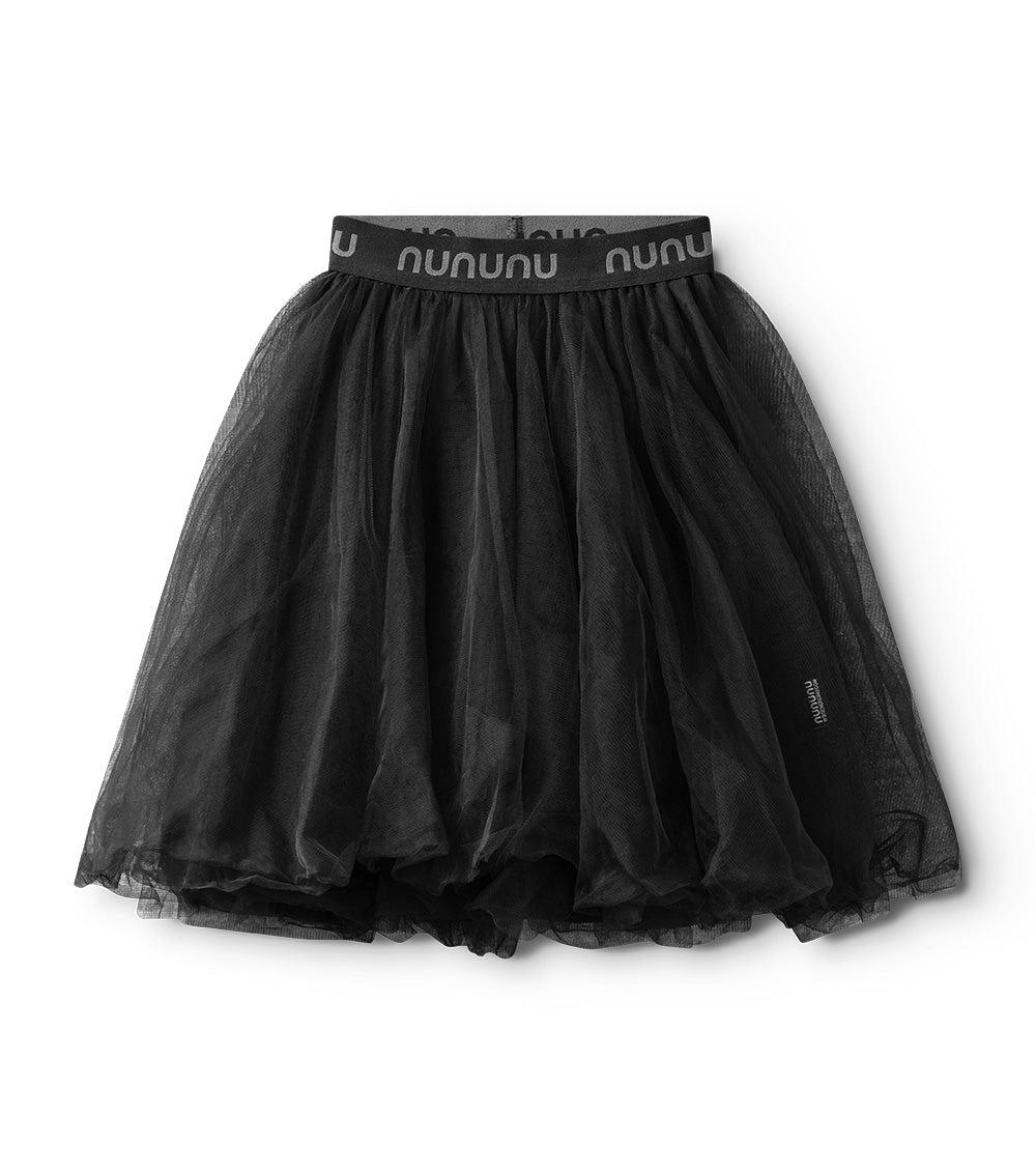 nununu magic tulle skirt black