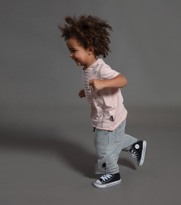 Nununu Measuring Band T-shirt Powder Pink